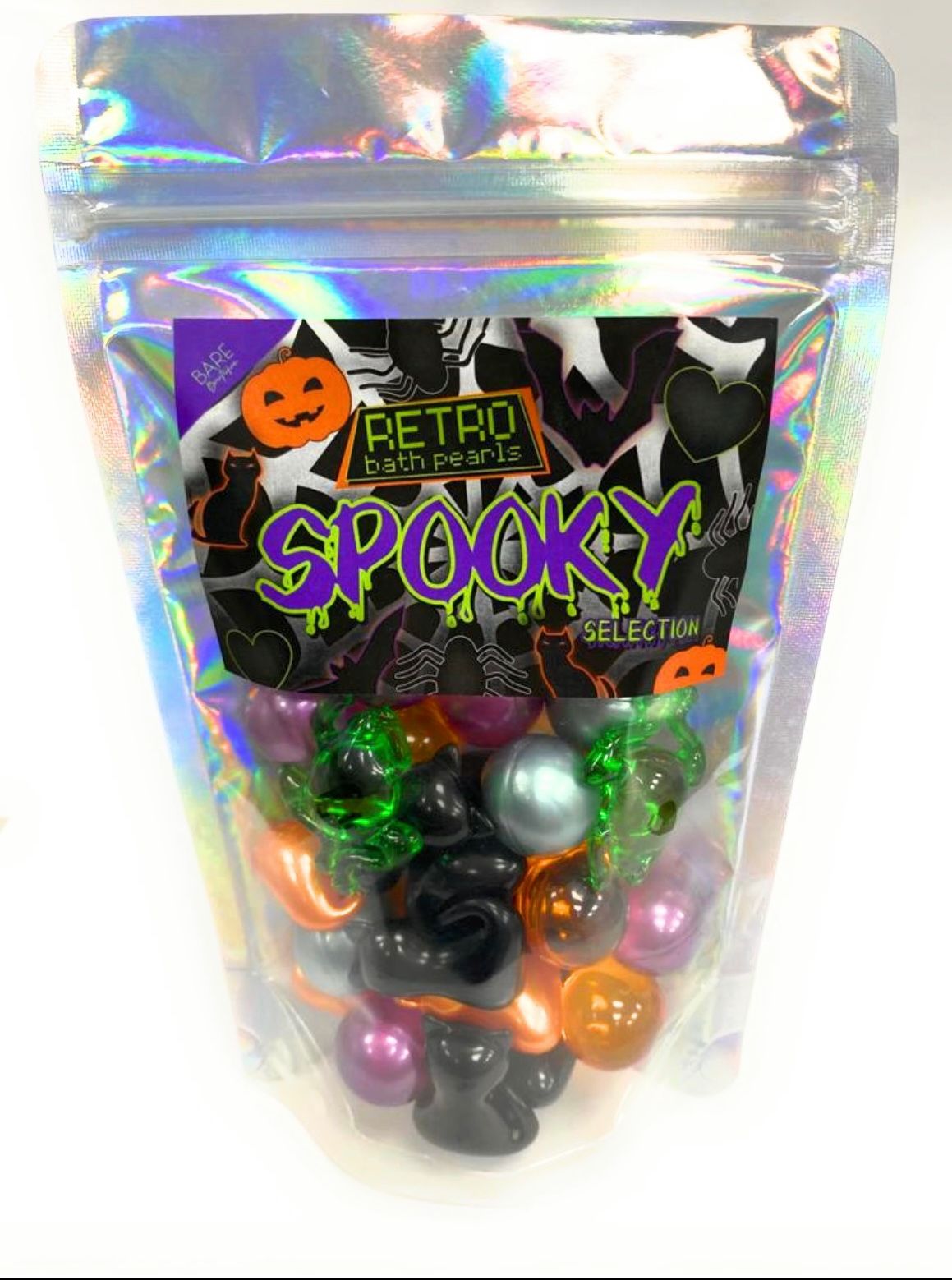 halloween, scary, halloween gift, Bath Pearls, retro gifts, scented oil, christmas, birthday, 90s gifts