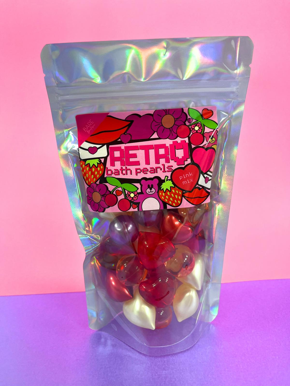 Pink Mix Bath Pearls - Jumbo Pack