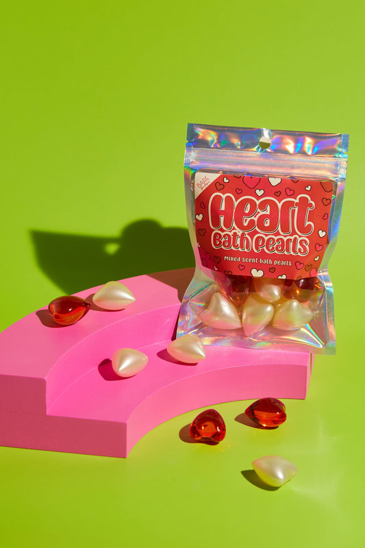 Strawberry & Vanilla Hearts Pack of 10