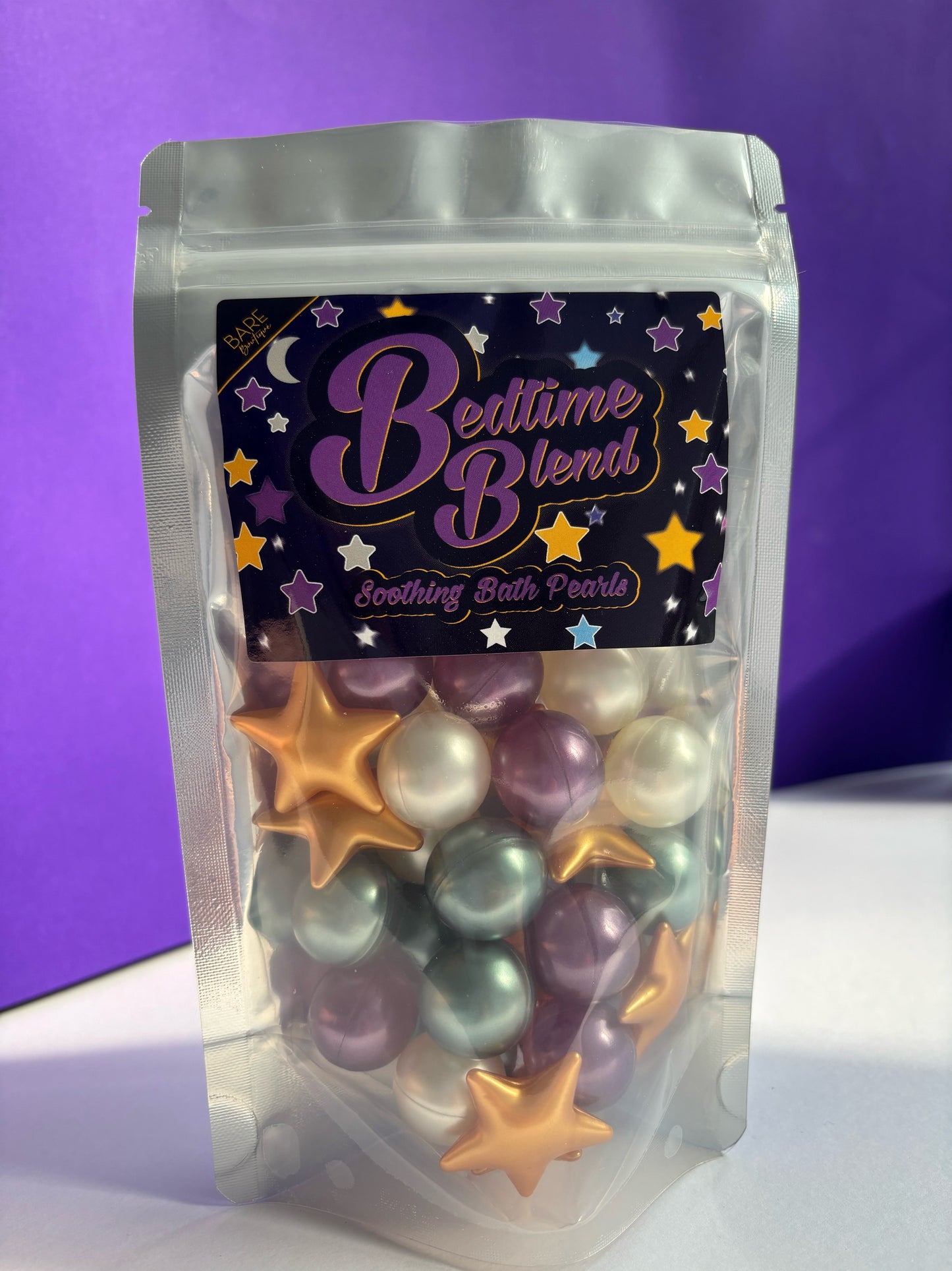 Pack of 30 Bedtime Blend Bath Pearls.